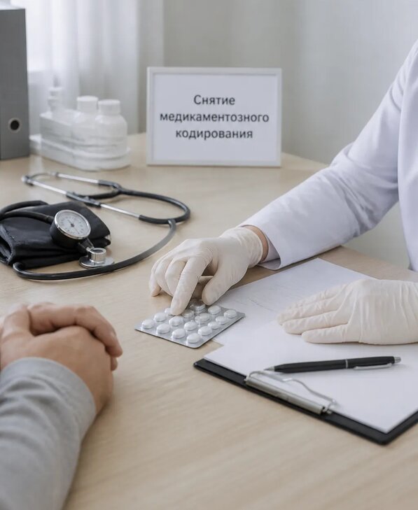 Снятие медикаментозного кодирования в Реже от 5477 р. | Медзона