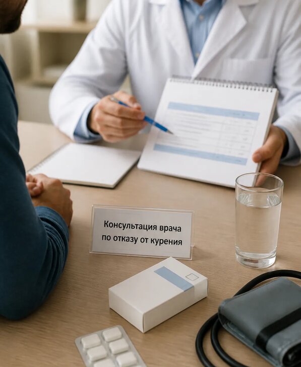 Консультация врача по отказу от курения для взрослых в Реже